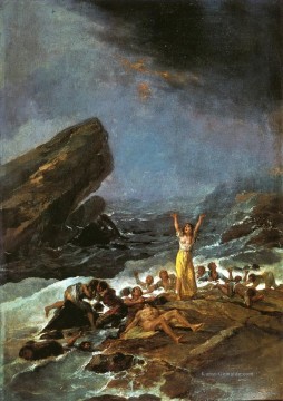 Der Shipwreck Francisco de Goya Ölgemälde
